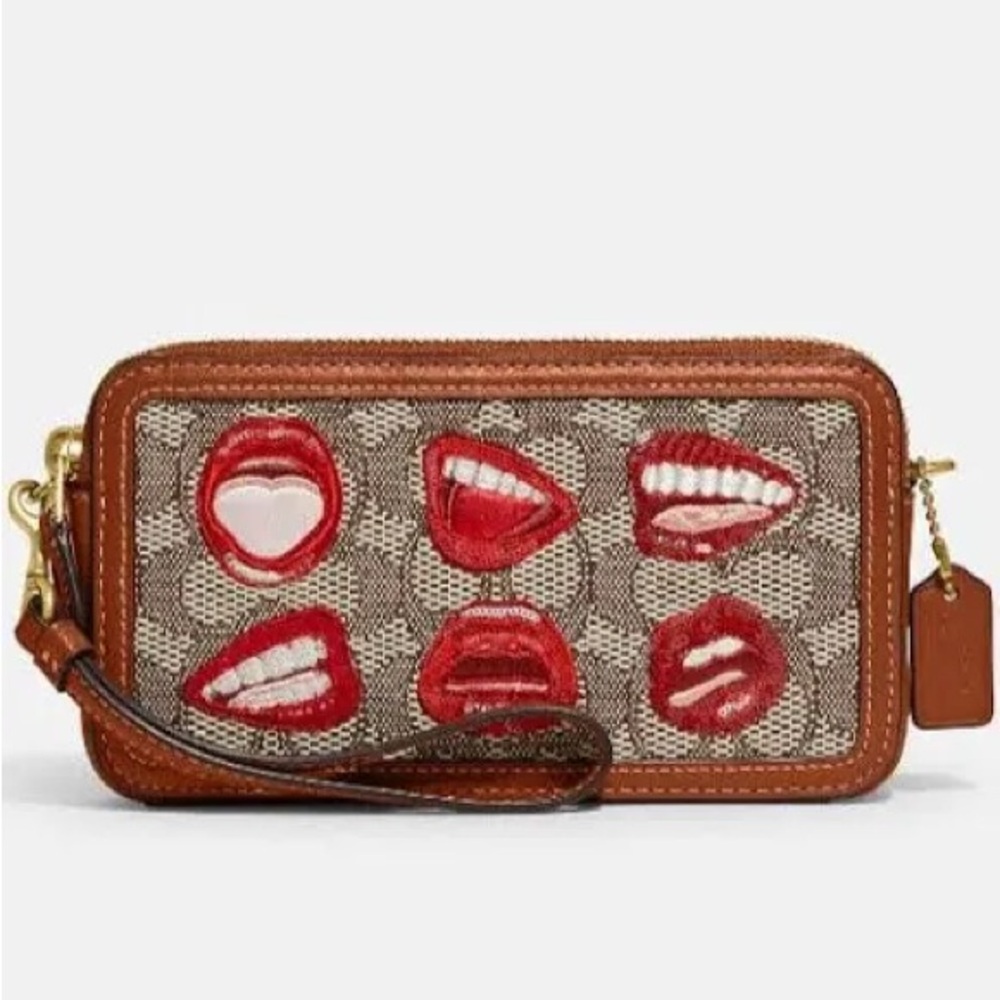Coach X Tom Wesselmann Kira Crossbody In Signature Textile Jacquard NWT